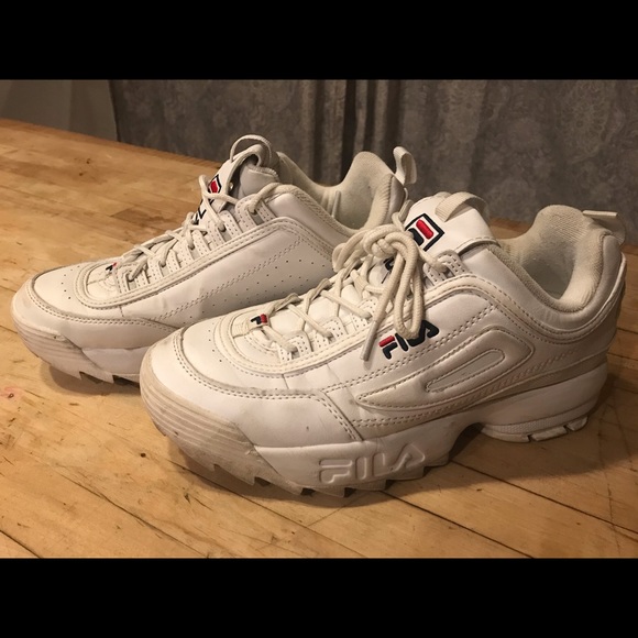 FILA Disruptor 2 Premium Mono Sneaker NWT - Picture 2 of 2